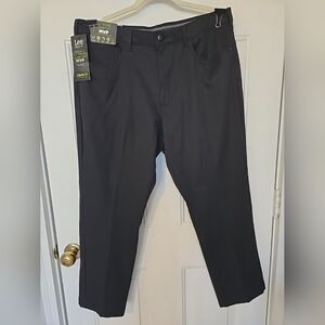 Lee Mens Extreme Comfort MVP Straight Fit Black Pants 36x29 NWT